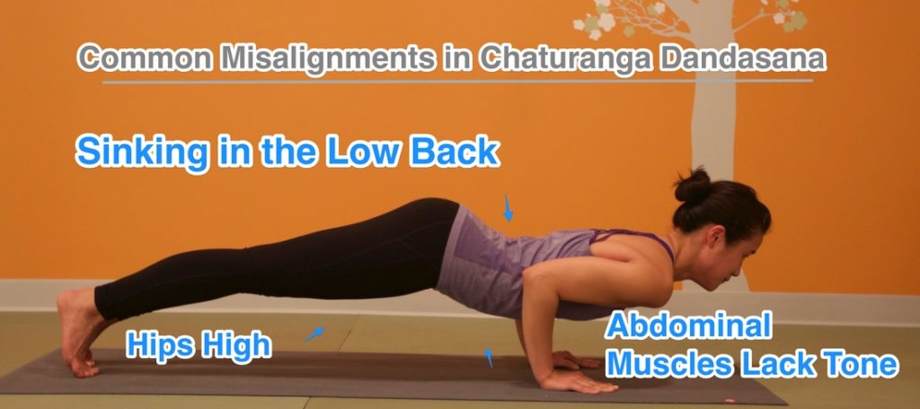 Improper alignment in yoga