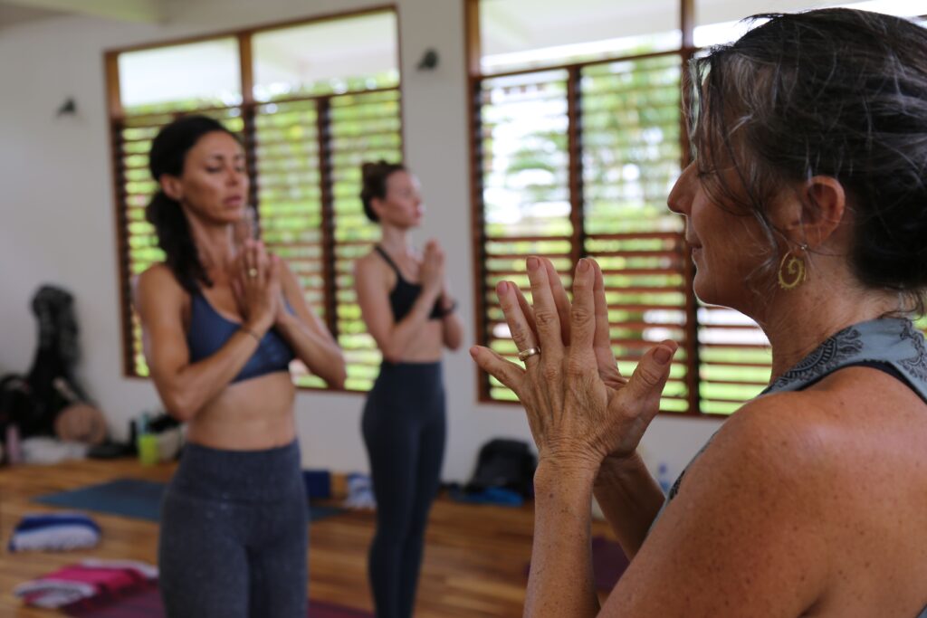 Intention setting in 200-Hour Yoga Teacher Training with master level yoga teachers