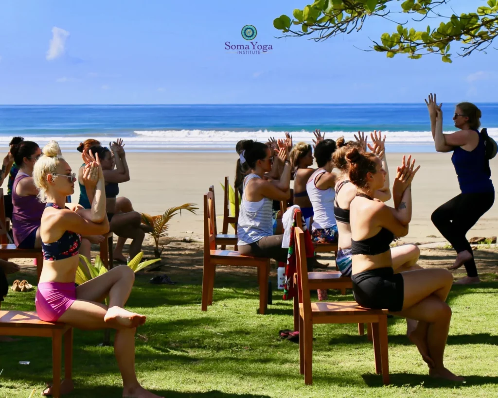 Chair yoga classes with Soma Yoga Institute in Costa Rica